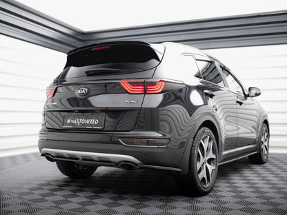 Maxton Design Rear Side Splitters KIA Sportage Mk4 GT-Line - Textured