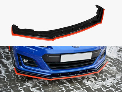 Maxton Design Front Splitter V.4 Subaru BRZ Mk1 Facelift