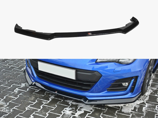 Maxton Design Front Splitter V.3 Subaru BRZ Mk1 Facelift - Carbon Look