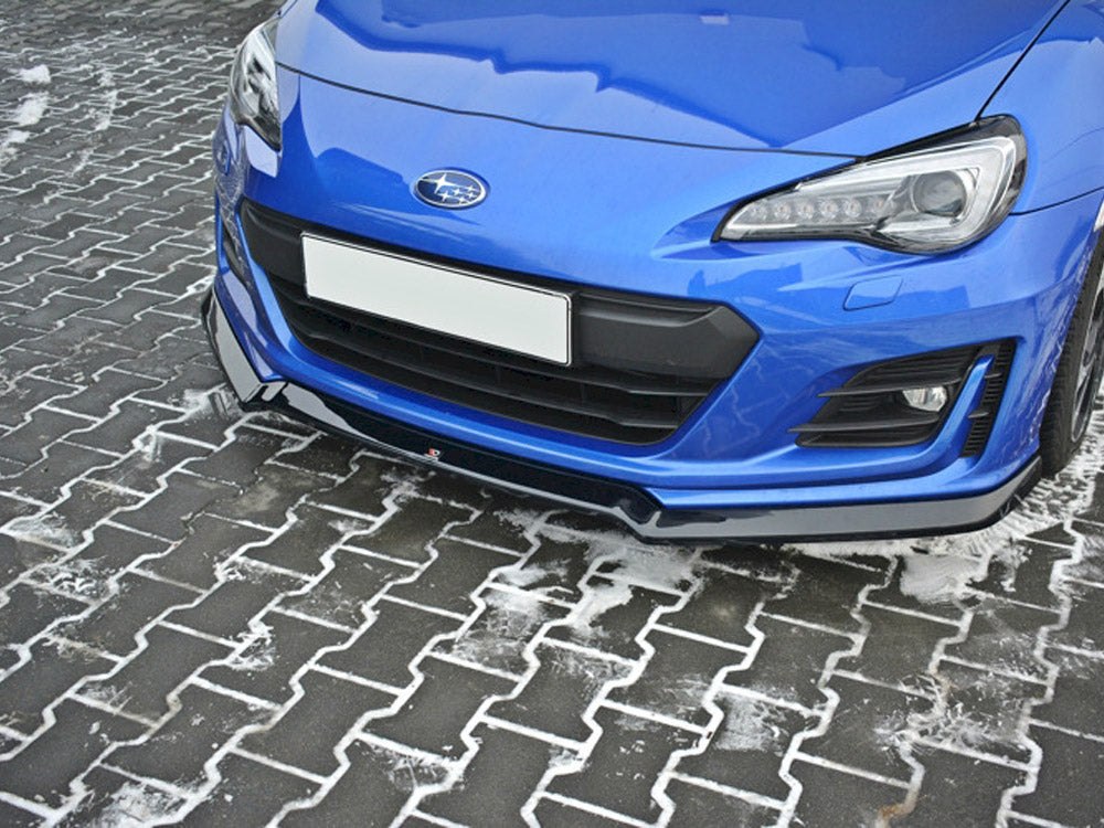 Maxton Design Front Splitter V.3 Subaru BRZ Mk1 Facelift - Carbon Look