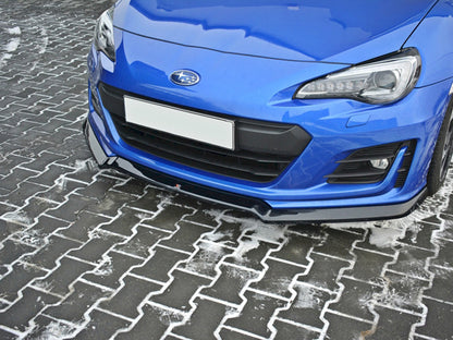 Maxton Design Front Splitter V.3 Subaru BRZ Mk1 Facelift - Carbon Look