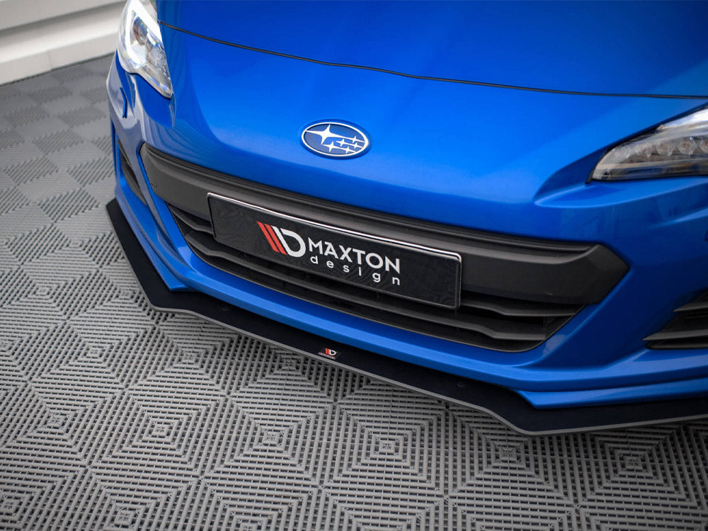 Maxton Design Street PRO Front Splitter Subaru BRZ Mk1 Facelift