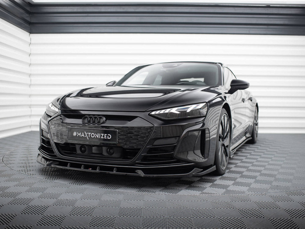Maxton Design Front Splitter V.1 Audi e-Tron GT / RS GT Mk1