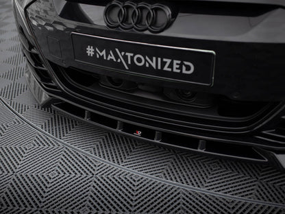 Maxton Design Front Splitter V.1 Audi e-Tron GT / RS GT Mk1