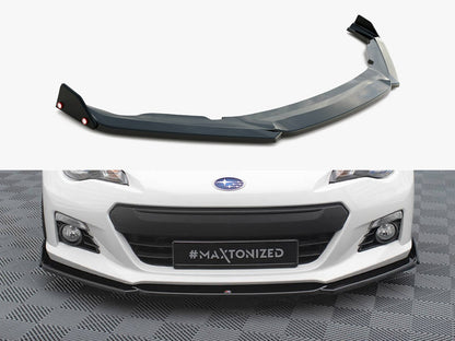 Maxton Design Front Splitter V.1 + Flaps Subaru BRZ Mk1
