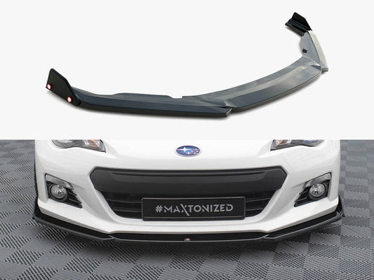Maxton Design Front Splitter V.1 + Flaps Subaru BRZ Mk1