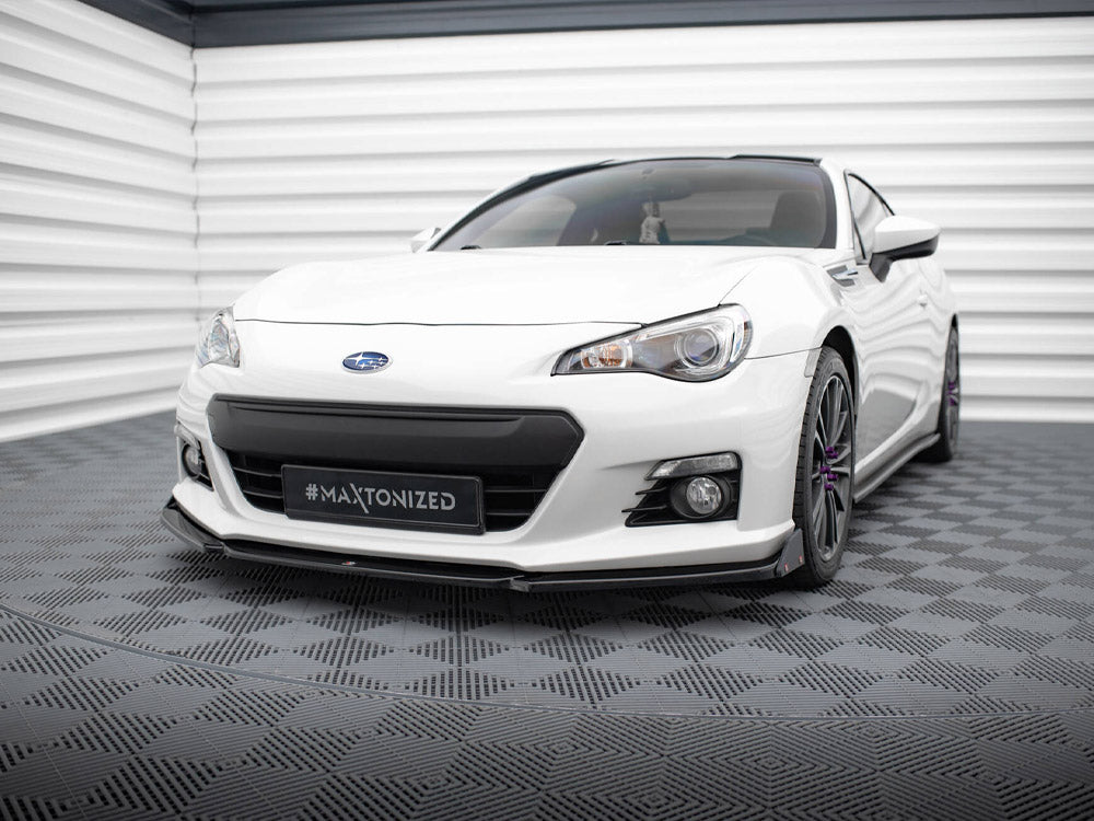 Maxton Design Front Splitter V.1 + Flaps Subaru BRZ Mk1