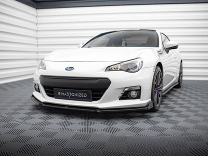 Maxton Design Front Splitter V.1 + Flaps Subaru BRZ Mk1