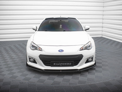 Maxton Design Front Splitter V.1 + Flaps Subaru BRZ Mk1