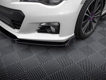 Maxton Design Front Splitter V.1 + Flaps Subaru BRZ Mk1