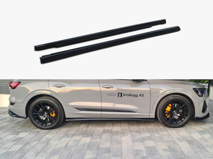 Maxton Design Side Skirts Diffusers Audi e-Tron S-Line