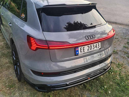 Maxton Design Central Rear Splitter (Vertical Bars) Audi e-Tron S-Line