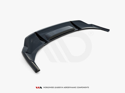 Maxton Design Central Rear Splitter (Vertical Bars) Audi e-Tron S-Line