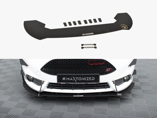 Maxton Design Front Racing Splitter V.1 Fiesta ST Mk7 Facelift