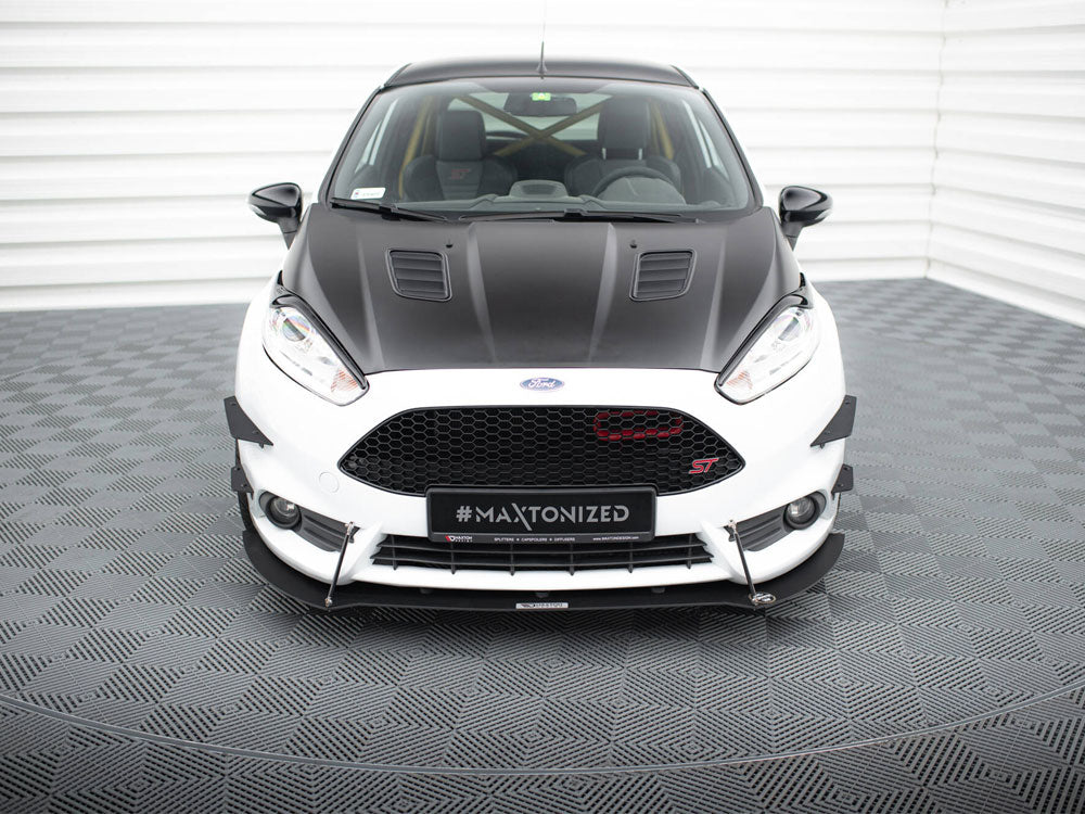 Maxton Design Front Racing Splitter V.1 Fiesta ST Mk7 Facelift