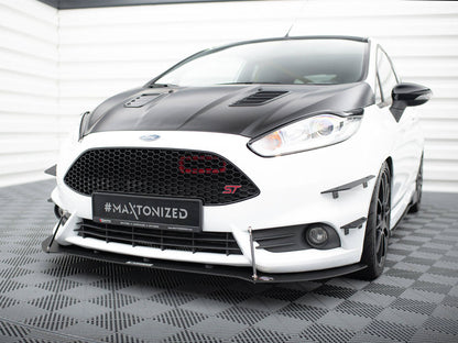 Maxton Design Front Racing Splitter V.1 Fiesta ST Mk7 Facelift