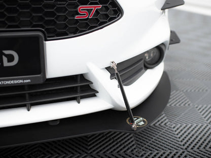 Maxton Design Front Racing Splitter V.1 Fiesta ST Mk7 Facelift