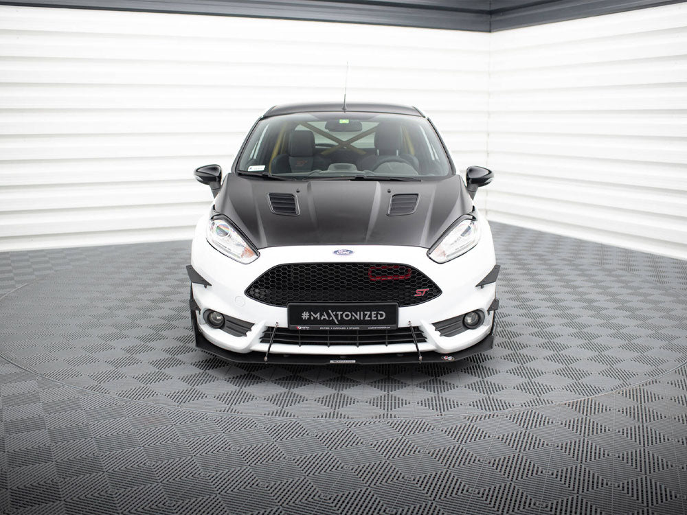Maxton Design Front Racing Splitter V.2 Fiesta ST Mk7 Facelift