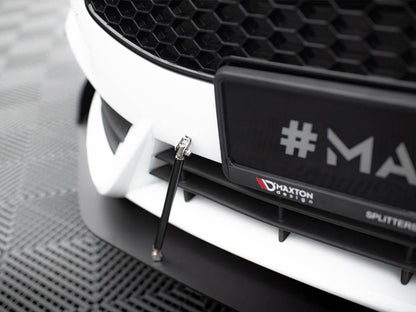 Maxton Design Front Racing Splitter V.2 Fiesta ST Mk7 Facelift