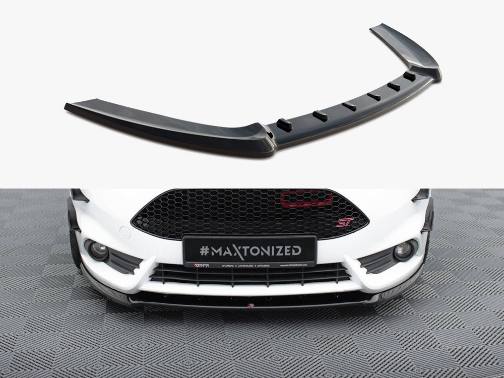 Maxton Design Front Splitter (Cupra) Fiesta Mk7 ST Facelift