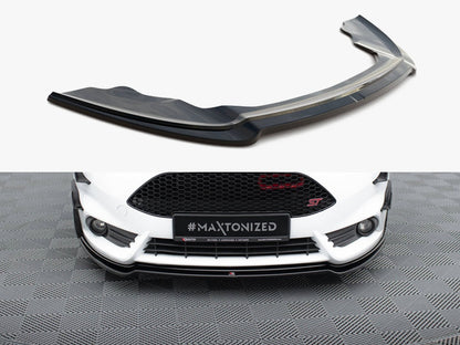 Maxton Design Front Splitter V.3 Fiesta Mk7 ST Facelift