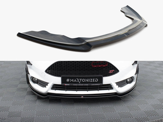 Maxton Design Front Splitter V.3 Fiesta Mk7 ST Facelift