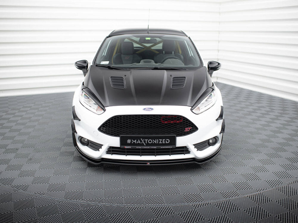 Maxton Design Front Splitter V.3 Fiesta Mk7 ST Facelift