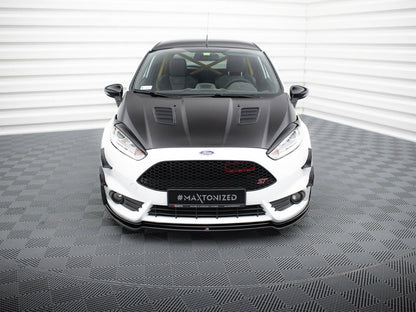 Maxton Design Front Splitter V.3 Fiesta Mk7 ST Facelift