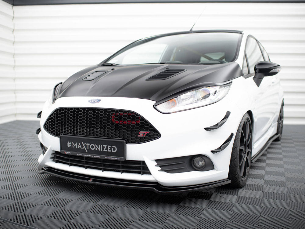 Maxton Design Front Splitter V.3 Fiesta Mk7 ST Facelift