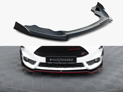 Maxton Design Front Splitter V.5 Ford Fiesta ST Mk7 Facelift