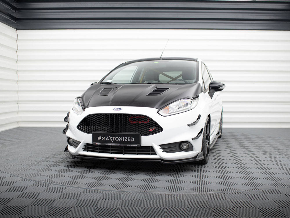 Maxton Design Front Splitter V.5 Ford Fiesta ST Mk7 Facelift