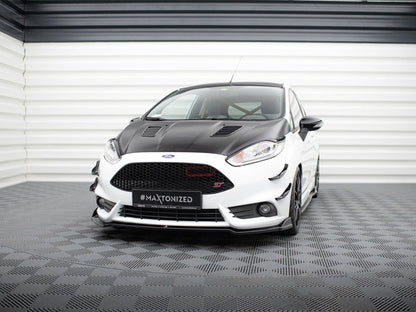 Maxton Design Front Splitter V.5 Ford Fiesta ST Mk7 Facelift