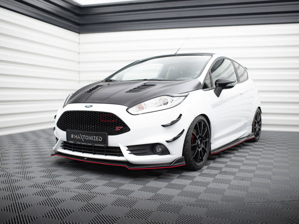 Maxton Design Front Splitter V.5 Ford Fiesta ST Mk7 Facelift