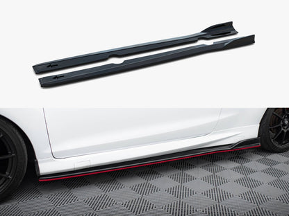 Maxton Design Side Skirts Diffusers V.3 Ford Fiesta ST / ST-Line Mk7 / Mk7 FL