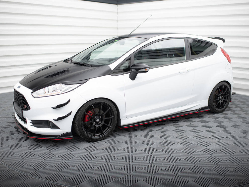 Maxton Design Side Skirts Diffusers V.3 Ford Fiesta ST / ST-Line Mk7 / Mk7 FL
