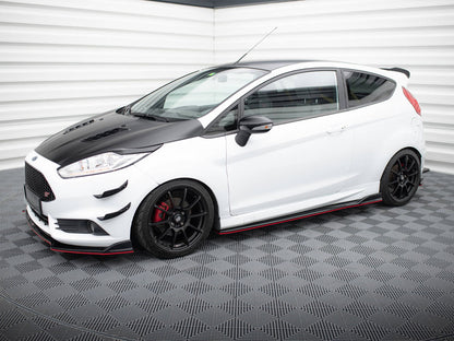 Maxton Design Side Skirts Diffusers V.3 Ford Fiesta ST / ST-Line Mk7 / Mk7 FL