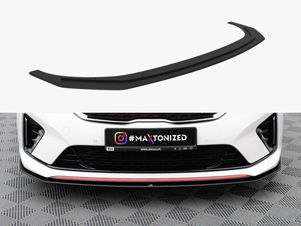 Maxton Design Street PRO Front Splitter Kia Ceed GT Mk3 / Proceed Mk1