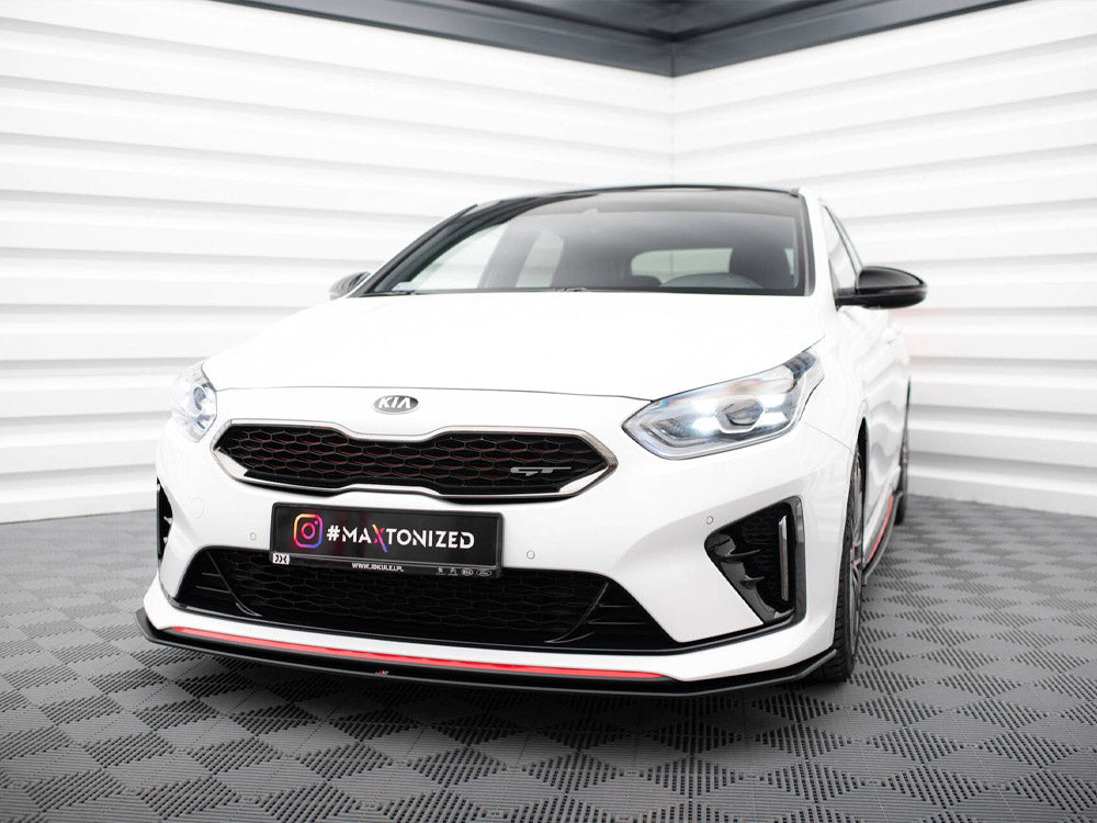 Maxton Design Street PRO Front Splitter Kia Ceed GT Mk3 / Proceed Mk1