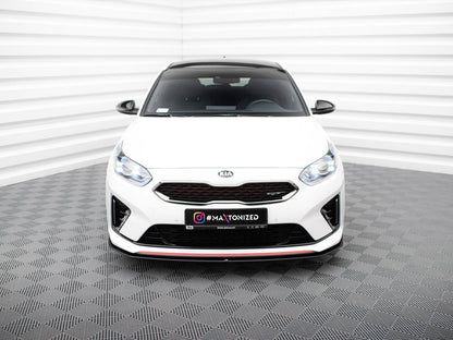 Maxton Design Street PRO Front Splitter Kia Ceed GT Mk3 / Proceed Mk1