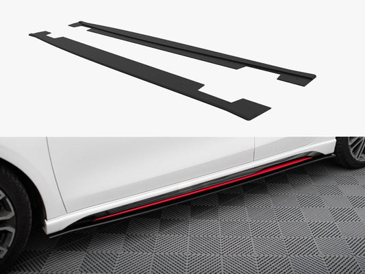 Maxton Design Street PRO Side Skirts Diffusers Kia Ceed GT Mk3 / Proceed Mk1