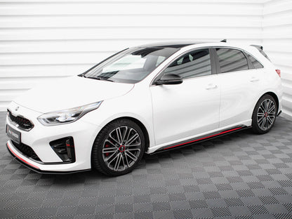 Maxton Design Street PRO Side Skirts Diffusers Kia Ceed GT Mk3 / Proceed Mk1