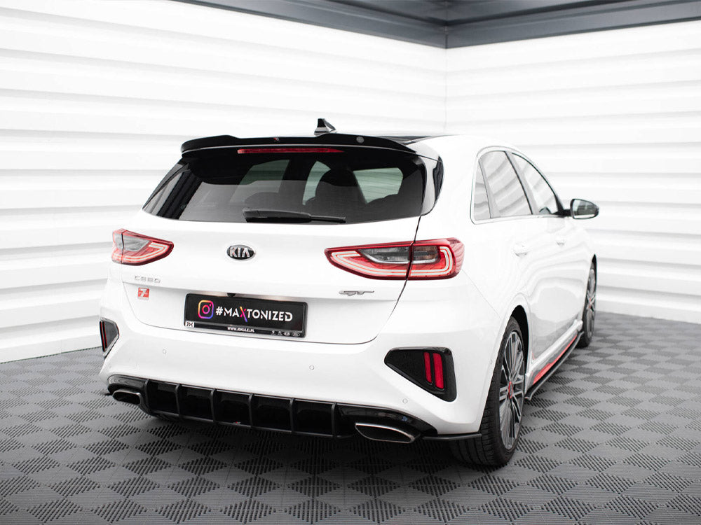 Maxton Design Street Pro Rear Side Splitters Kia Ceed GT Mk3
