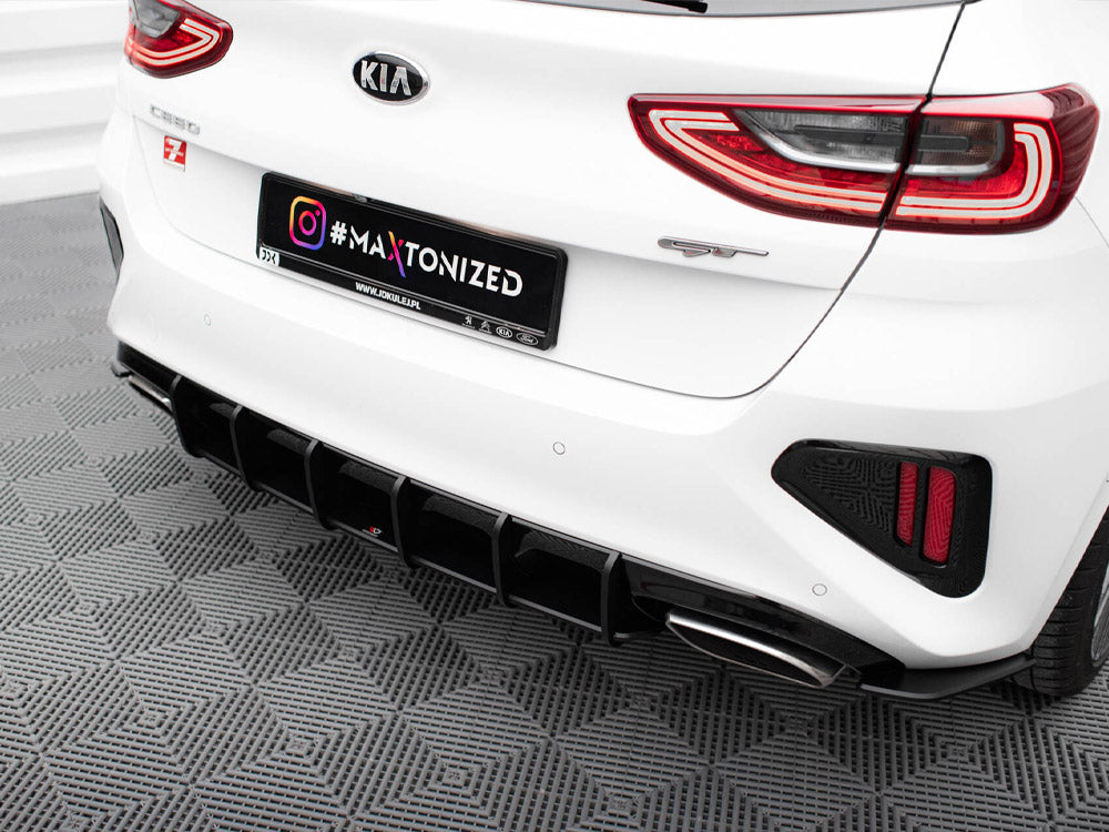 Maxton Design Street PRO Rear Diffuser Kia Ceed GT Mk3