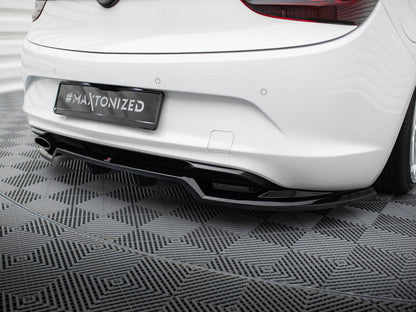 Maxton Design Central Rear Splitter (Vertical Bars) Opel Cascada