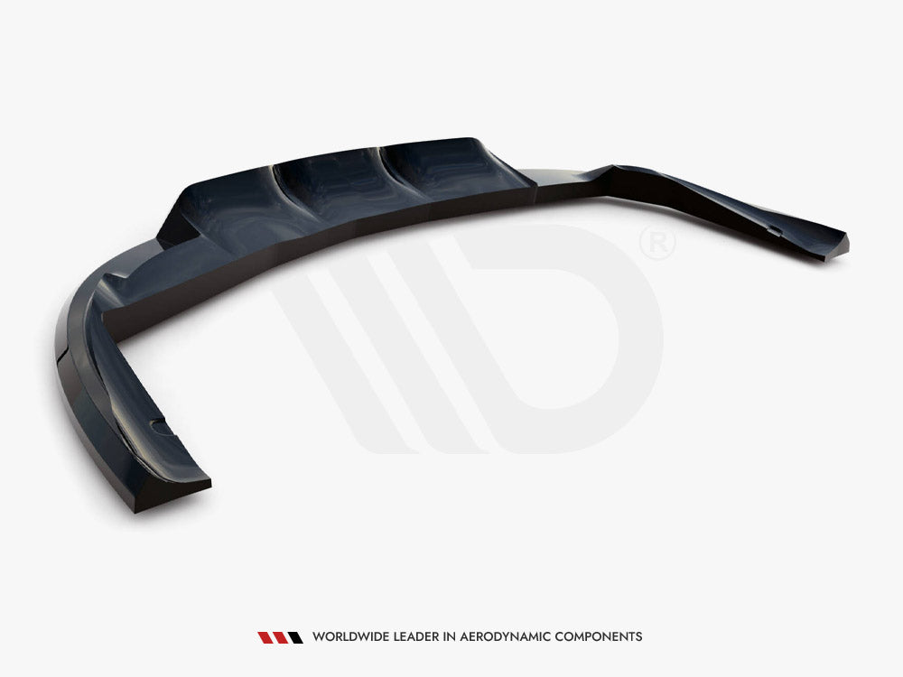 Maxton Design Central Rear Splitter (Vertical Bars) Opel Cascada
