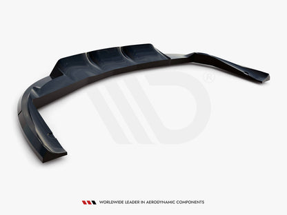 Maxton Design Central Rear Splitter (Vertical Bars) Opel Cascada