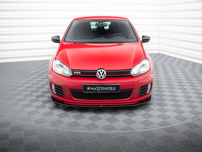 Maxton Design Street PRO Front Splitter V.3 VW Golf GTI Mk6