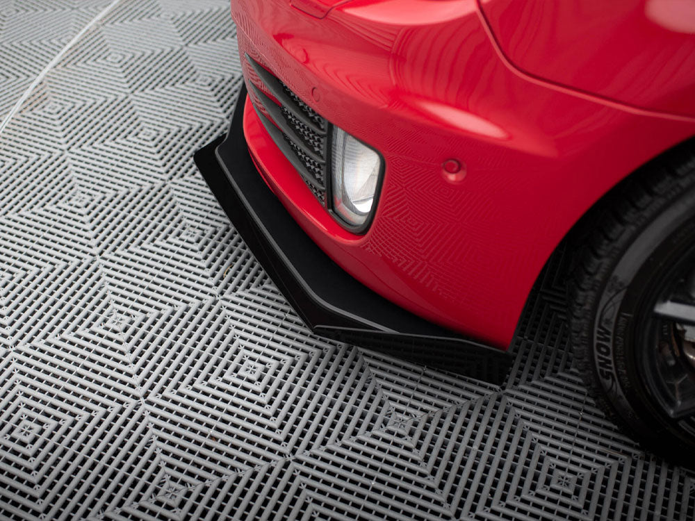 Maxton Design Street PRO Front Splitter V.3 + Flaps VW Golf GTI Mk6