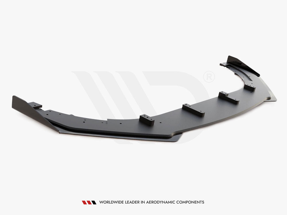 Maxton Design Street PRO Front Splitter V.3 + Flaps VW Golf GTI Mk6