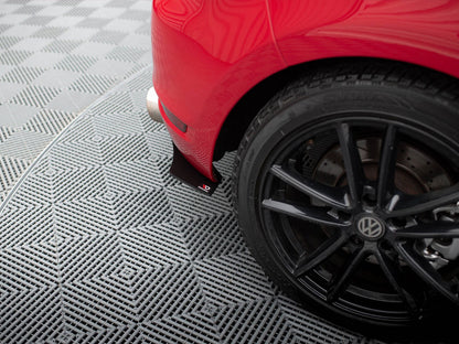 Maxton Design Rear Diffuser & Rear Side Splitters VW Golf Mk6 GTI / 35TH